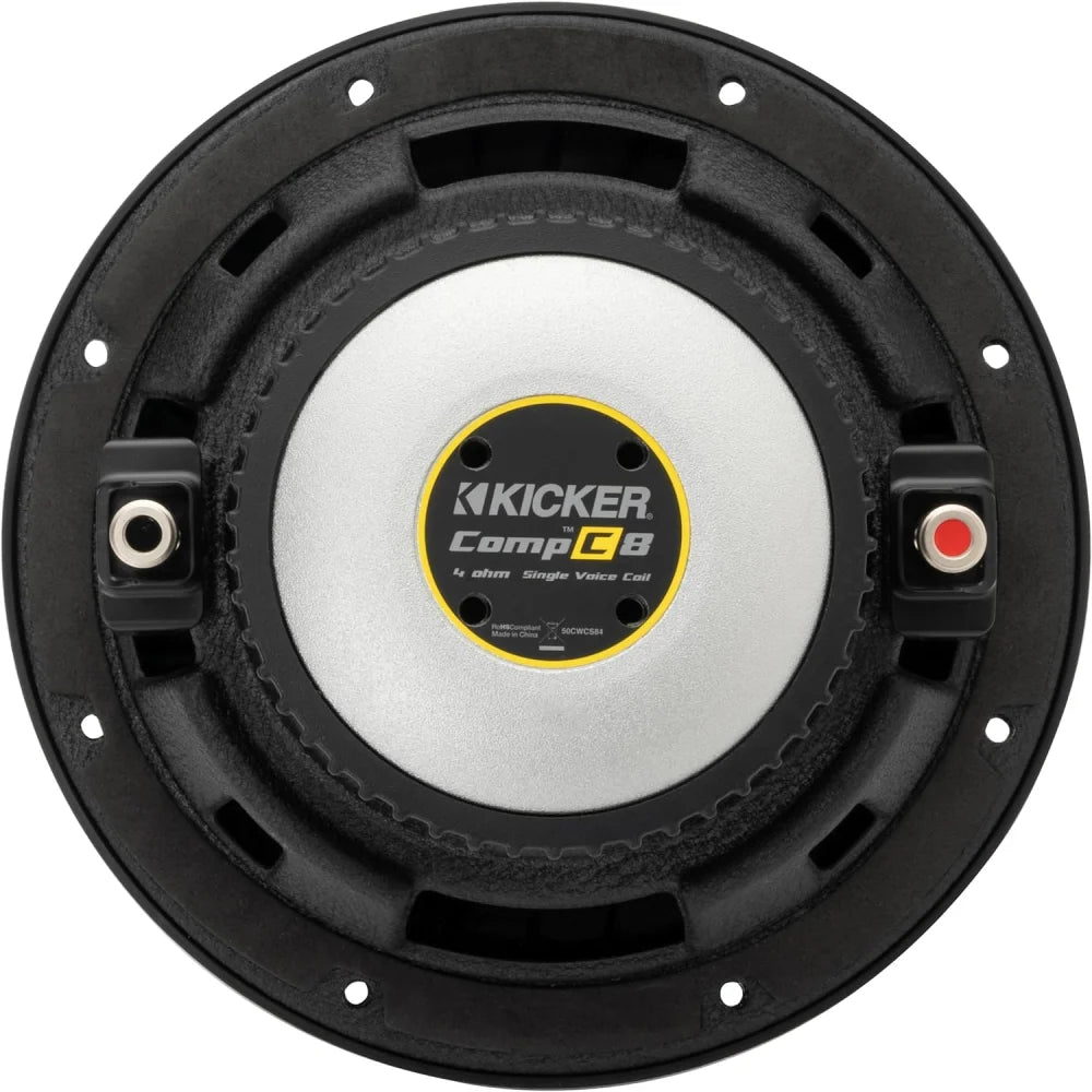 50cwcs84 Kicker 8’’ Compc Subwoofer Sub 200w Rms 4 Ohm