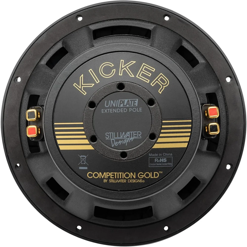 50gold104 Kicker 10’’ Comp Gold Series Subwoofer Sub