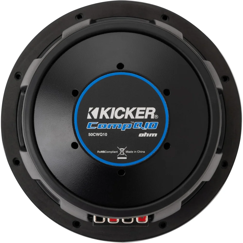 51cwq102 Kicker 10’’ Compq Q-class Subwoofer Sub 800w