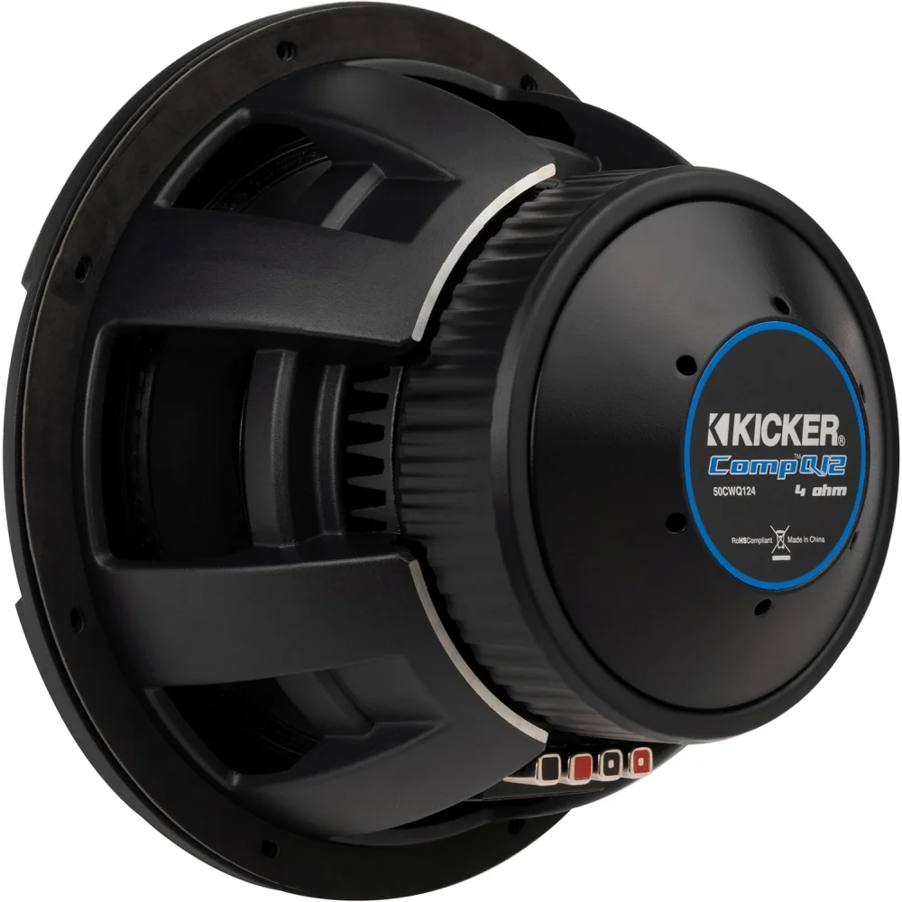 51cwq124 Kicker 12’’ Compq Q-class Subwoofer Sub 1000w Rms
