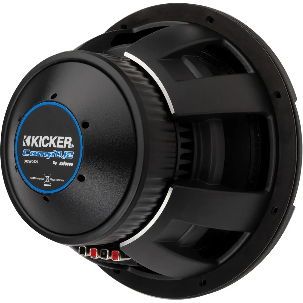 51cwq124 Kicker 12’’ Compq Q-class Subwoofer Sub 1000w Rms