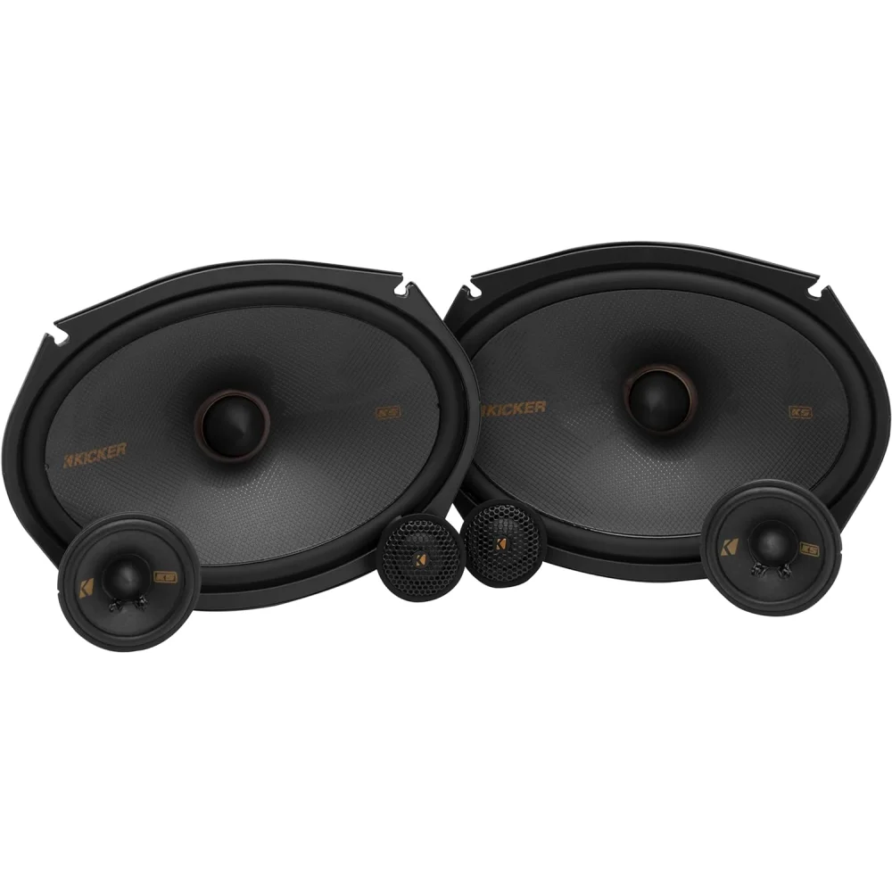 51kss369 Kicker Ks Series 6x9 Inch 3-way Component Speakers