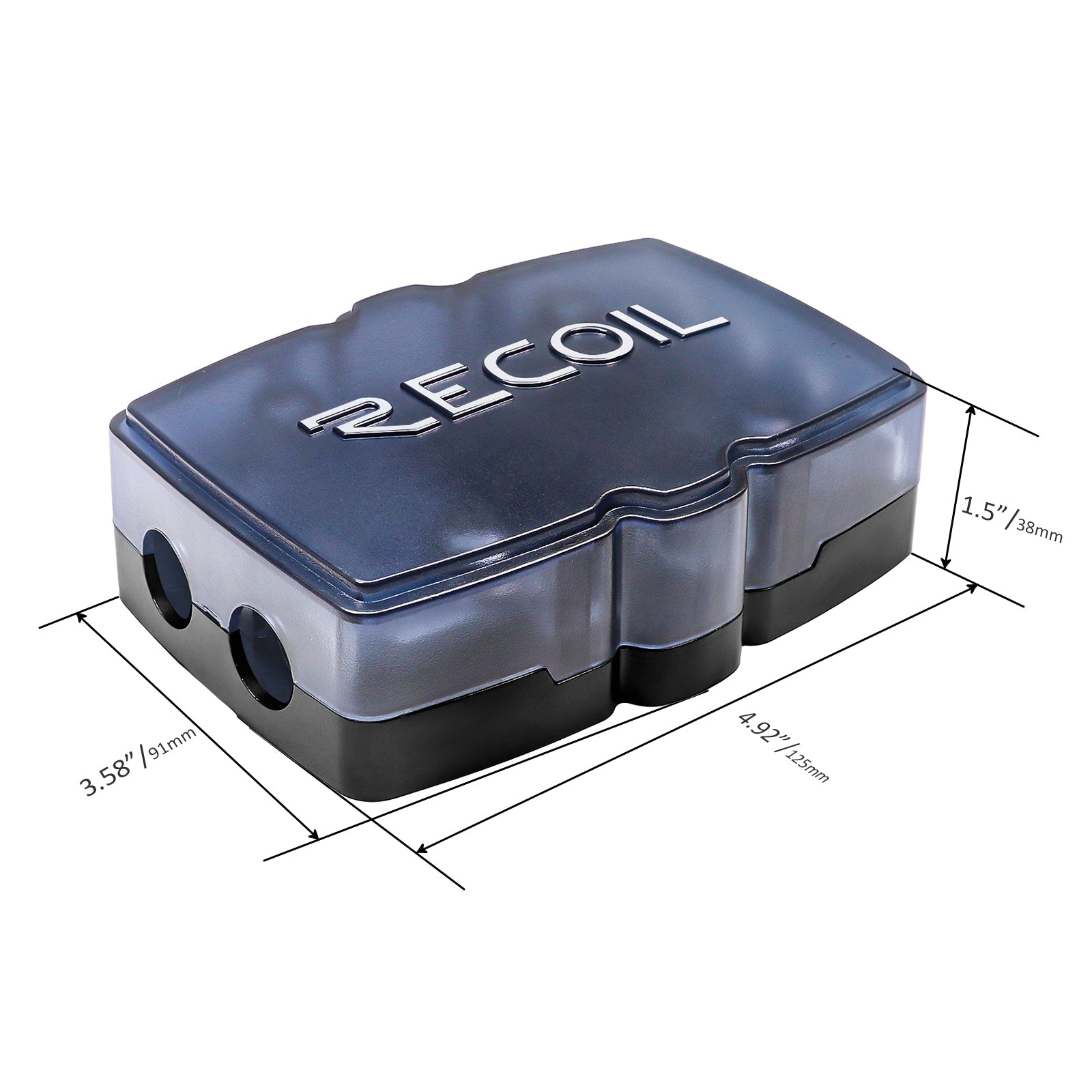 MFH24 - 4-Way Mini-ANL/ANL Fused Distribution Block
