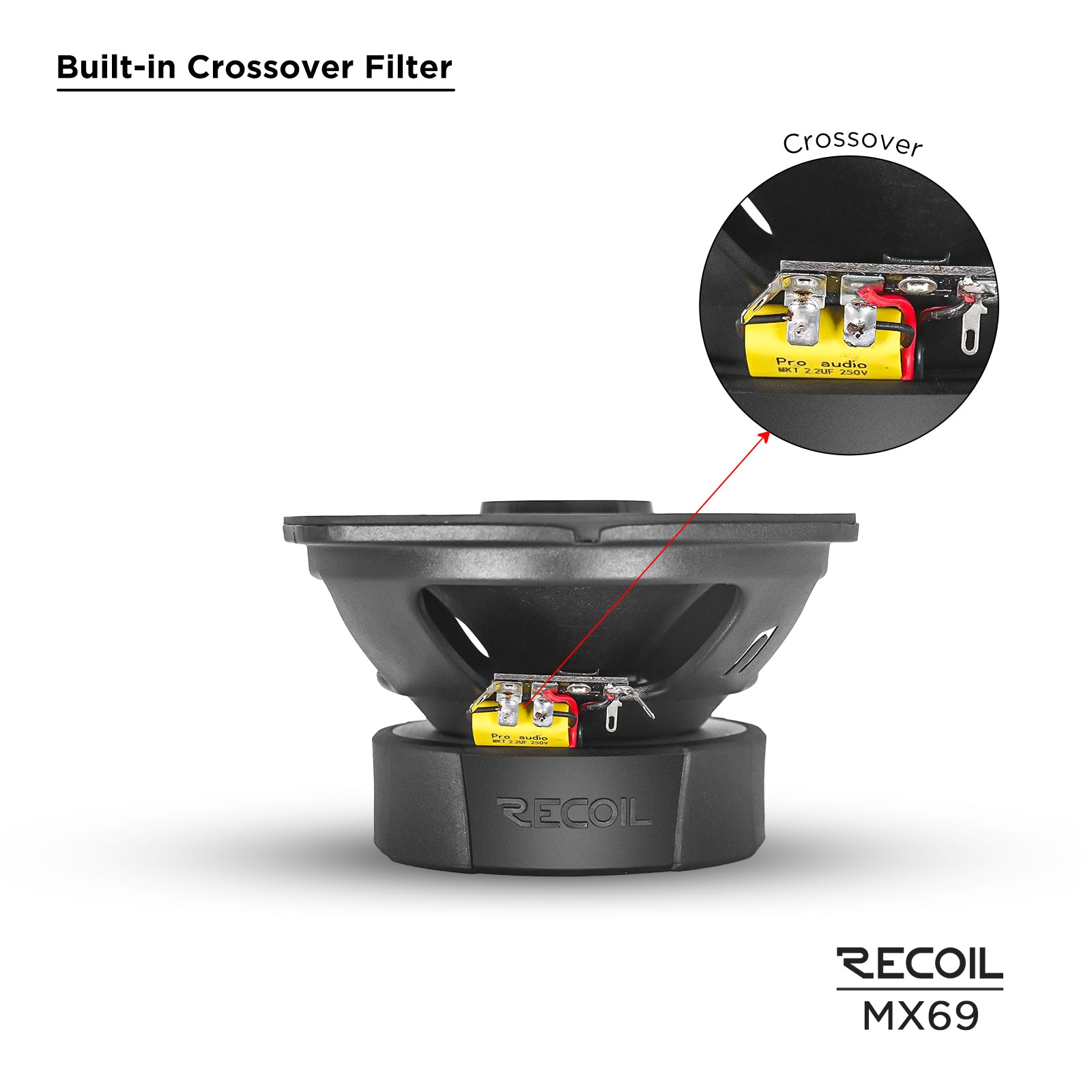 Recoil Audio MX69 Speakers product image at SMS Car Audio