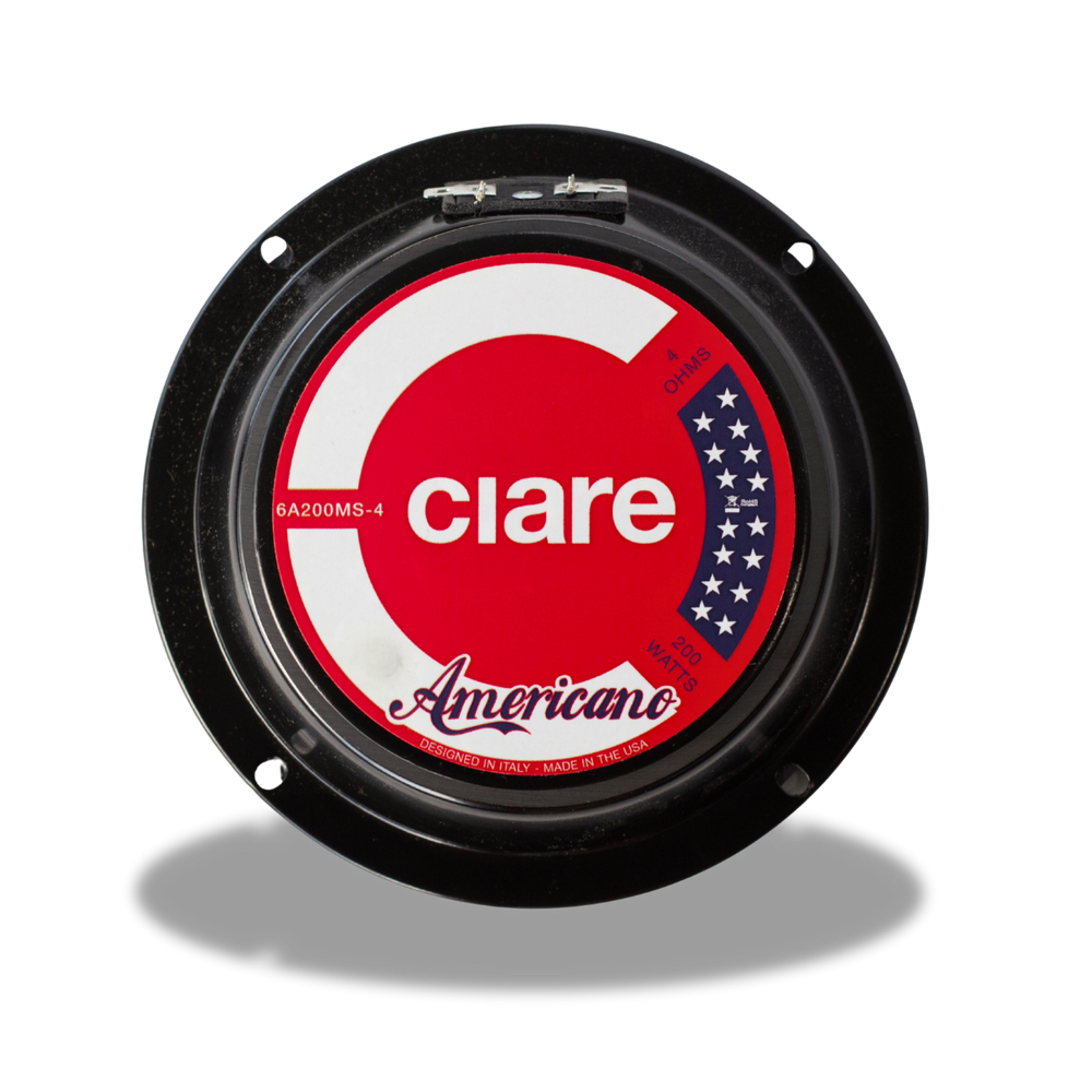 Ciare Americano 6A200MS-4 6.5-inch sealed-back 4-ohm midrange speaker