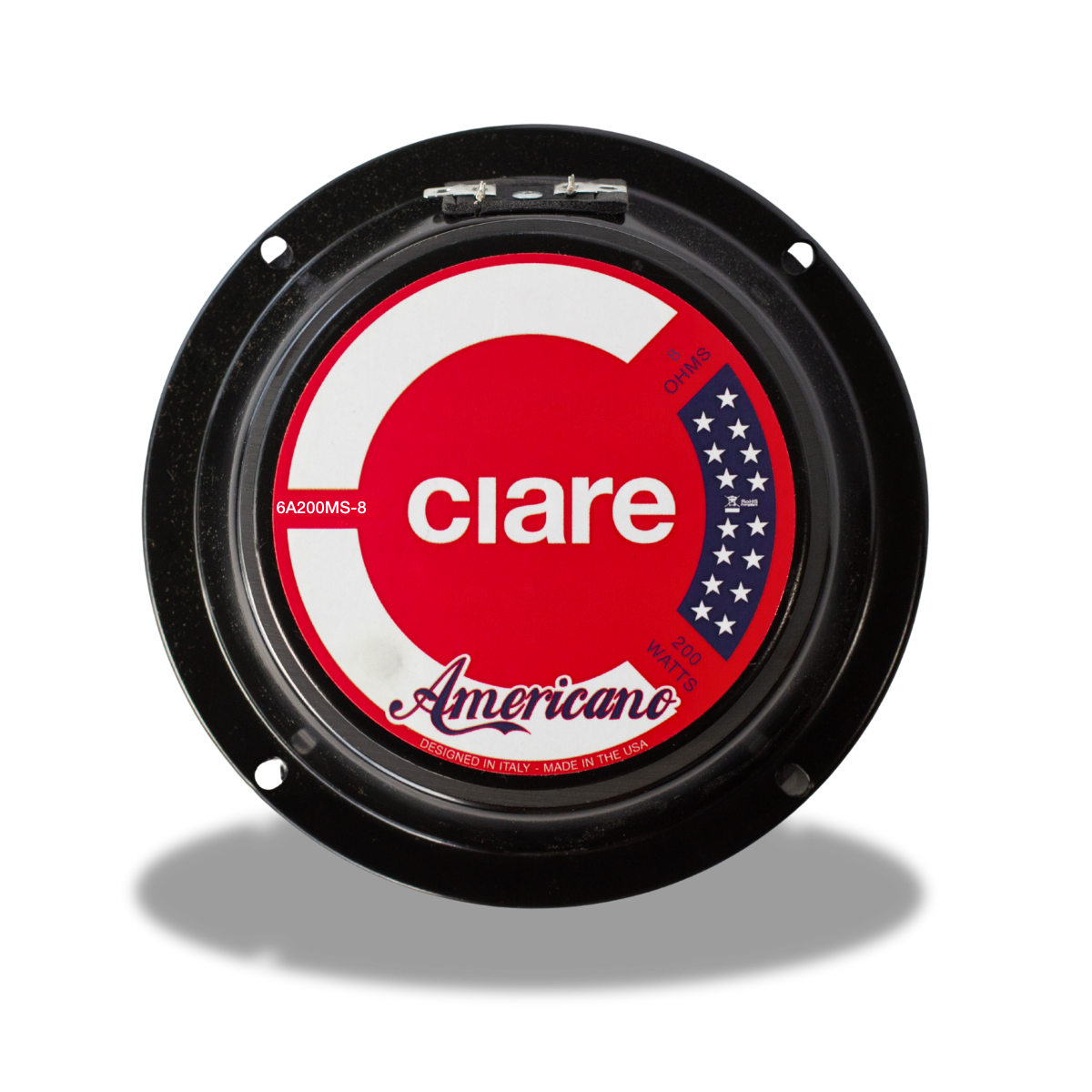 Ciare Americano 6A200MS-8 6.5-inch sealed-back 8-ohm midrange speaker