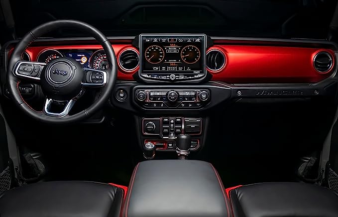 PAC Audio Stinger SRK-JW18EH Dash kit for the Stinger HEIGH10 - For 2018-2023 Jeep Wrangler JL and 2020-2023 Jeep Gladiator JT