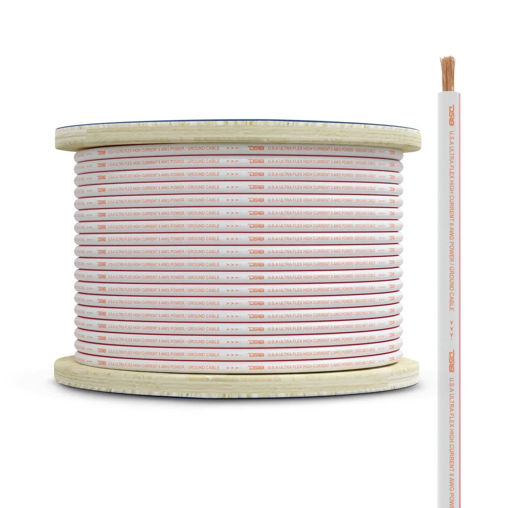 Ds18 8 - ga Marine Grade Tinned 100% Copper Ofc Power Wire