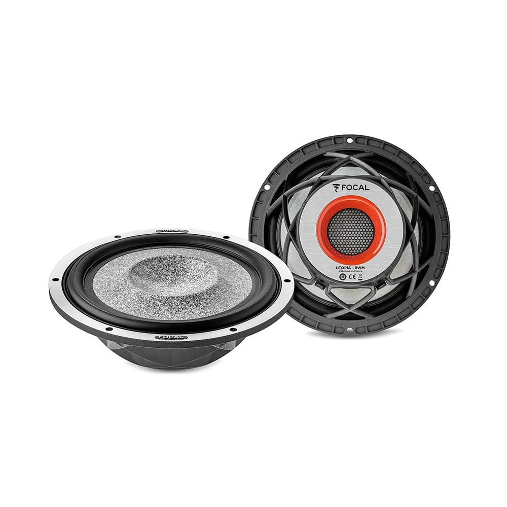 8 Wm Focal Utopia m 8’’ Woofer 100w Rms Elite Car Audio