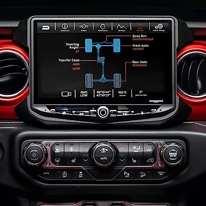 PAC Audio Stinger SRK-JW18EH Dash kit for the Stinger HEIGH10 - For 2018-2023 Jeep Wrangler JL and 2020-2023 Jeep Gladiator JT