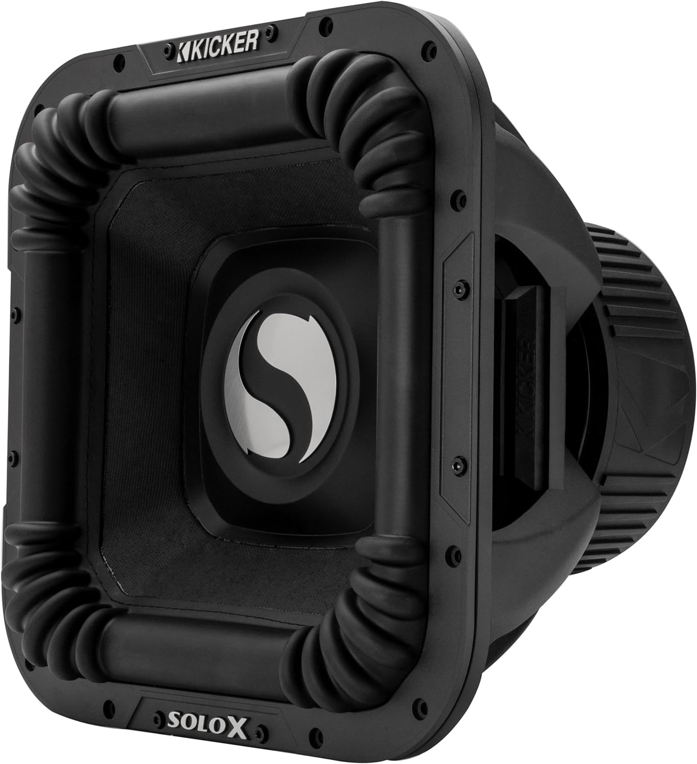 49L7X151 KICKER Solo-X 15" L7X High Excursion SPL Competition Square Subwoofer Sub 2000W RMS 1 Ohm DVC