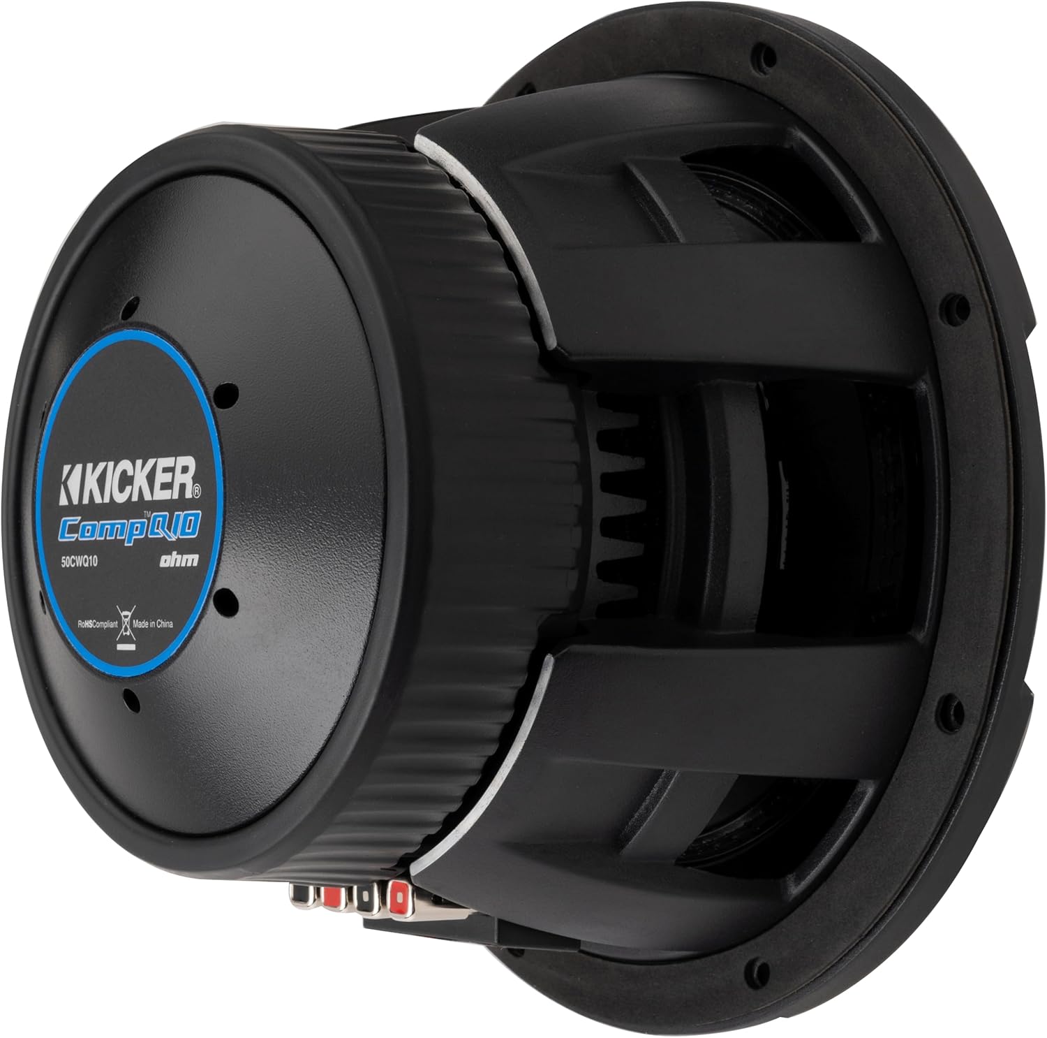 51CWQ104 KICKER 10" CompQ Q-Class Subwoofer Sub 800W RMS 4 Ohm DVC