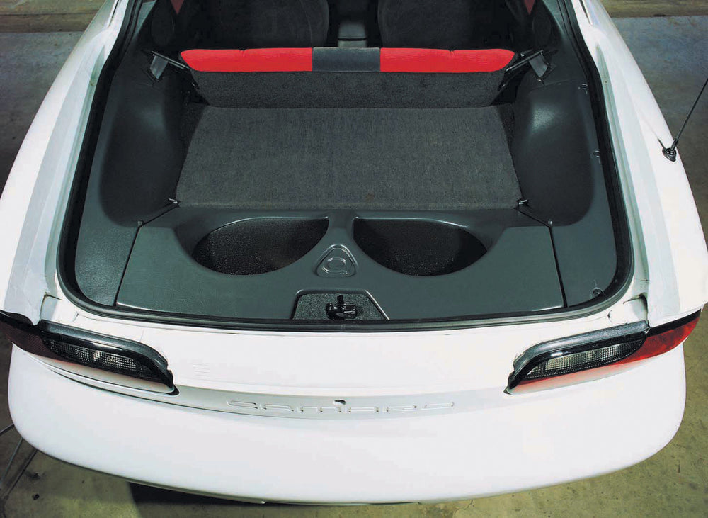 Q Logic QL-C1CFT210/212 Camaro and Firebird dual 10- or 12-inch subwoofer enclosure