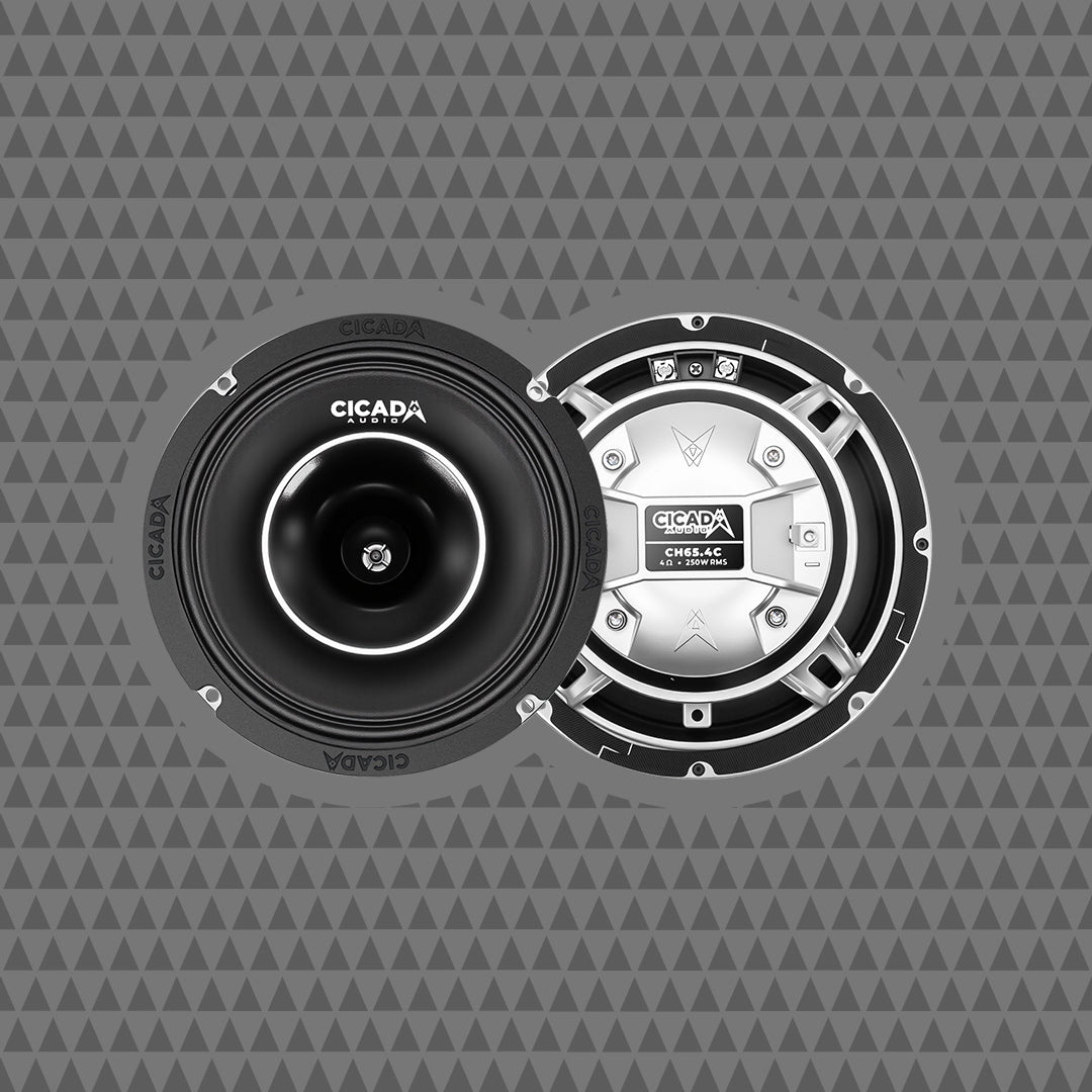 Cicada Audio CH65C 6.5-inch Classic coaxial horn speakers