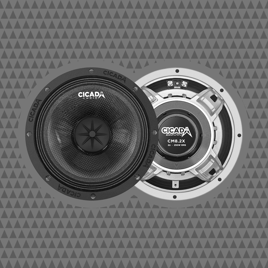 Cicada Audio CM8X 8-inch mid-bass component speakers