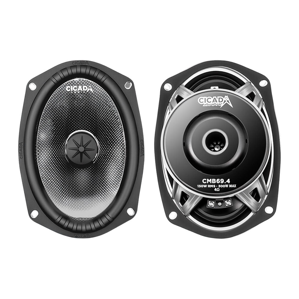 Cicada Audio CMB69 6x9-inch Pro Mid-Bass speaker pair