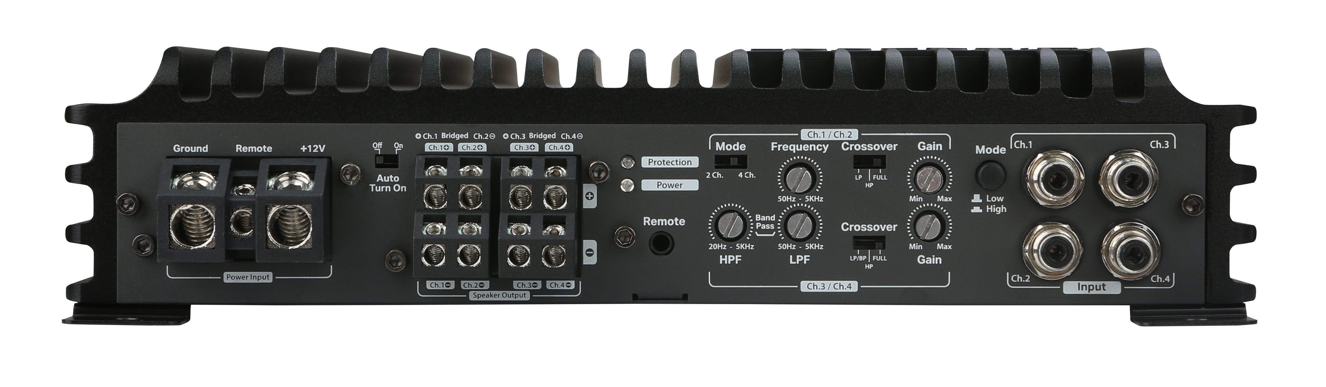EA4.600 : 4-channel Class D amplifier