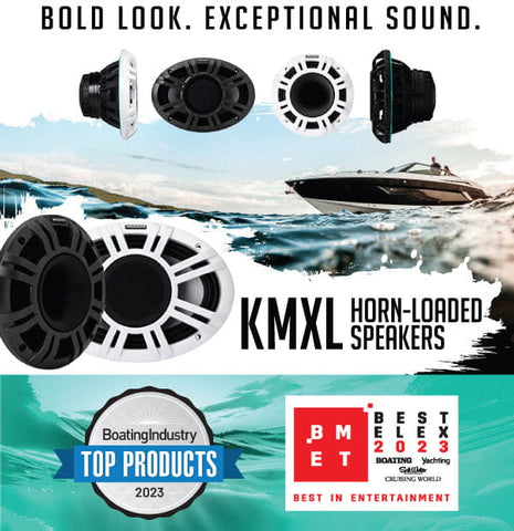 48kmxl84 Kicker Kmxl Series 8’’ Inch Marine Horn Loaded