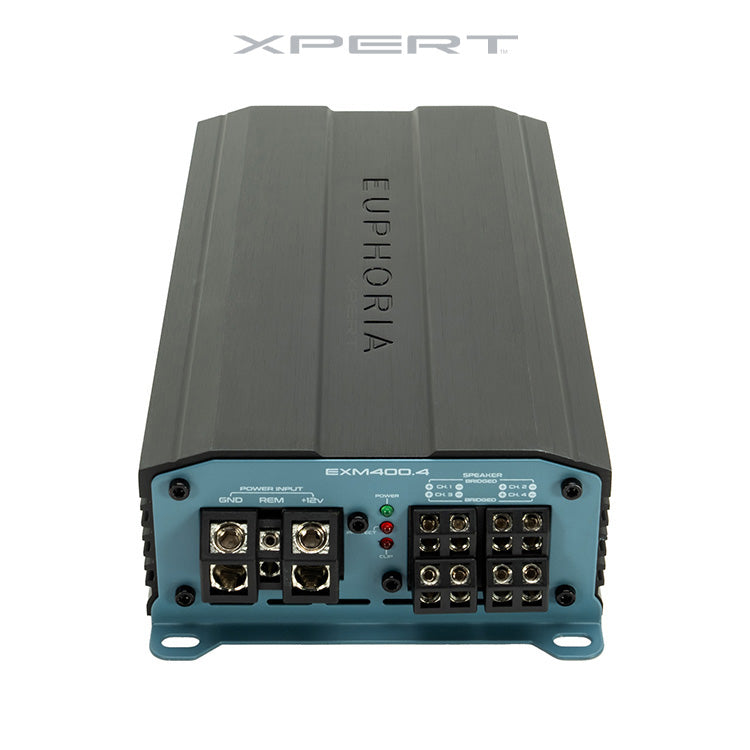 XPERT EXM400.4 : 4-Channel Class D Mini Amplifier