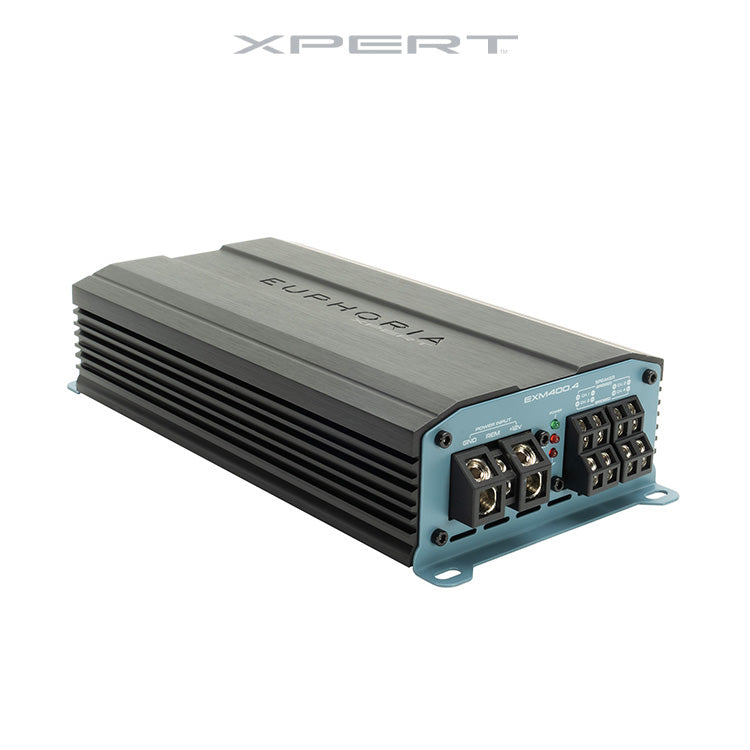 XPERT EXM400.4 : 4-Channel Class D Mini Amplifier