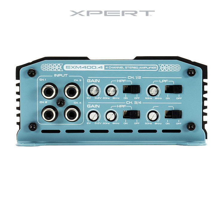 XPERT EXM400.4 : 4-Channel Class D Mini Amplifier