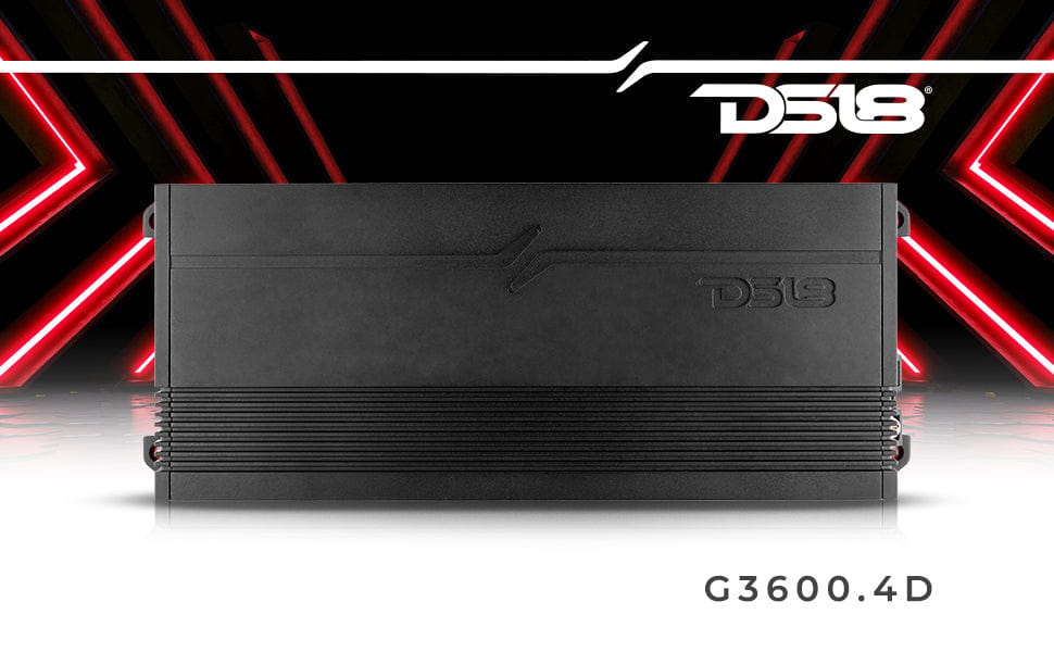 Gen-x Full-range Class d 4-channel Amplifier | 4 x 300w Rms