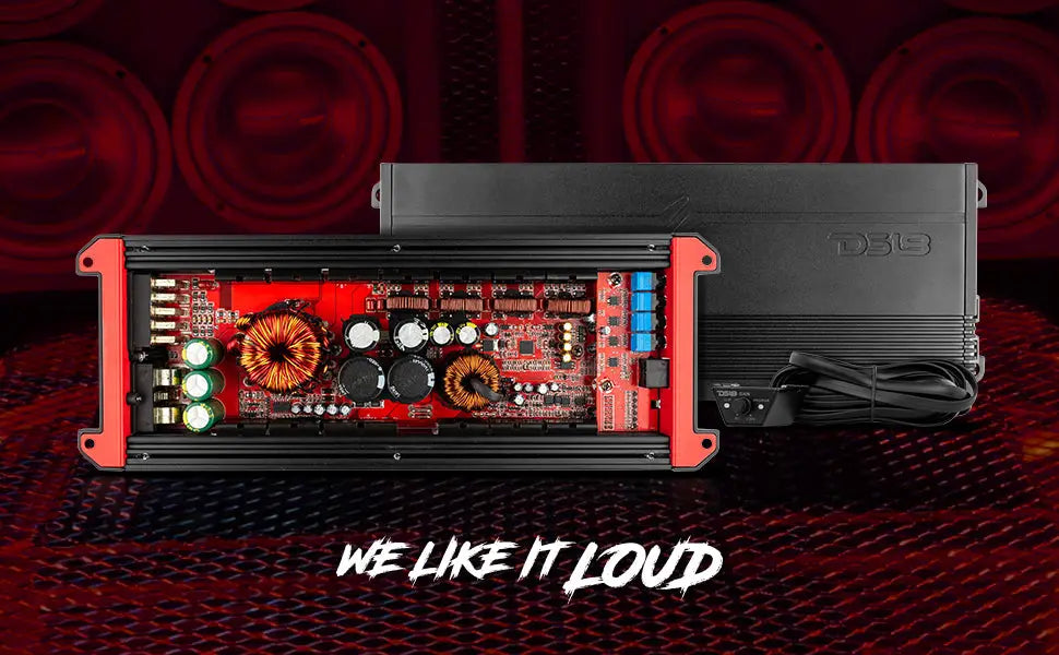 Gen-x 5-channel Class d Amplifier | 4 x 130w Rms @ 4-ohm