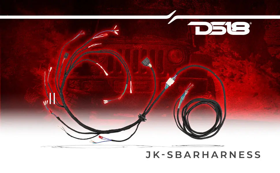 Jeep Jk Plug and Play Harness for Jk-sbar Overhead Bar
