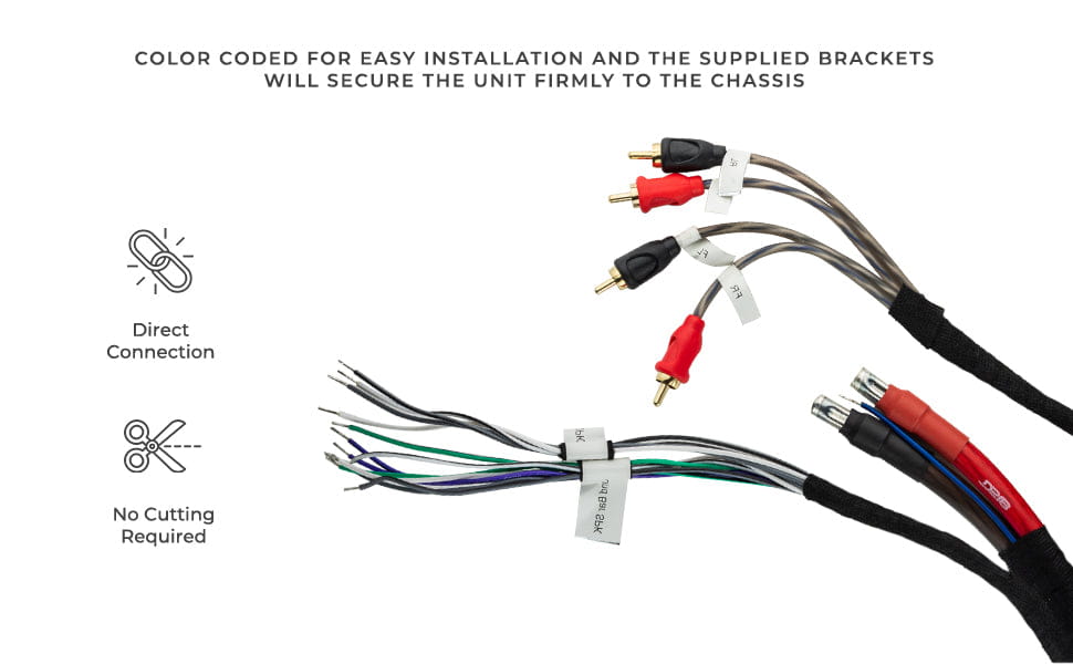 Jeep Jl/jlu/jt Plug & Play Harness – for Sound Bar Amplifier