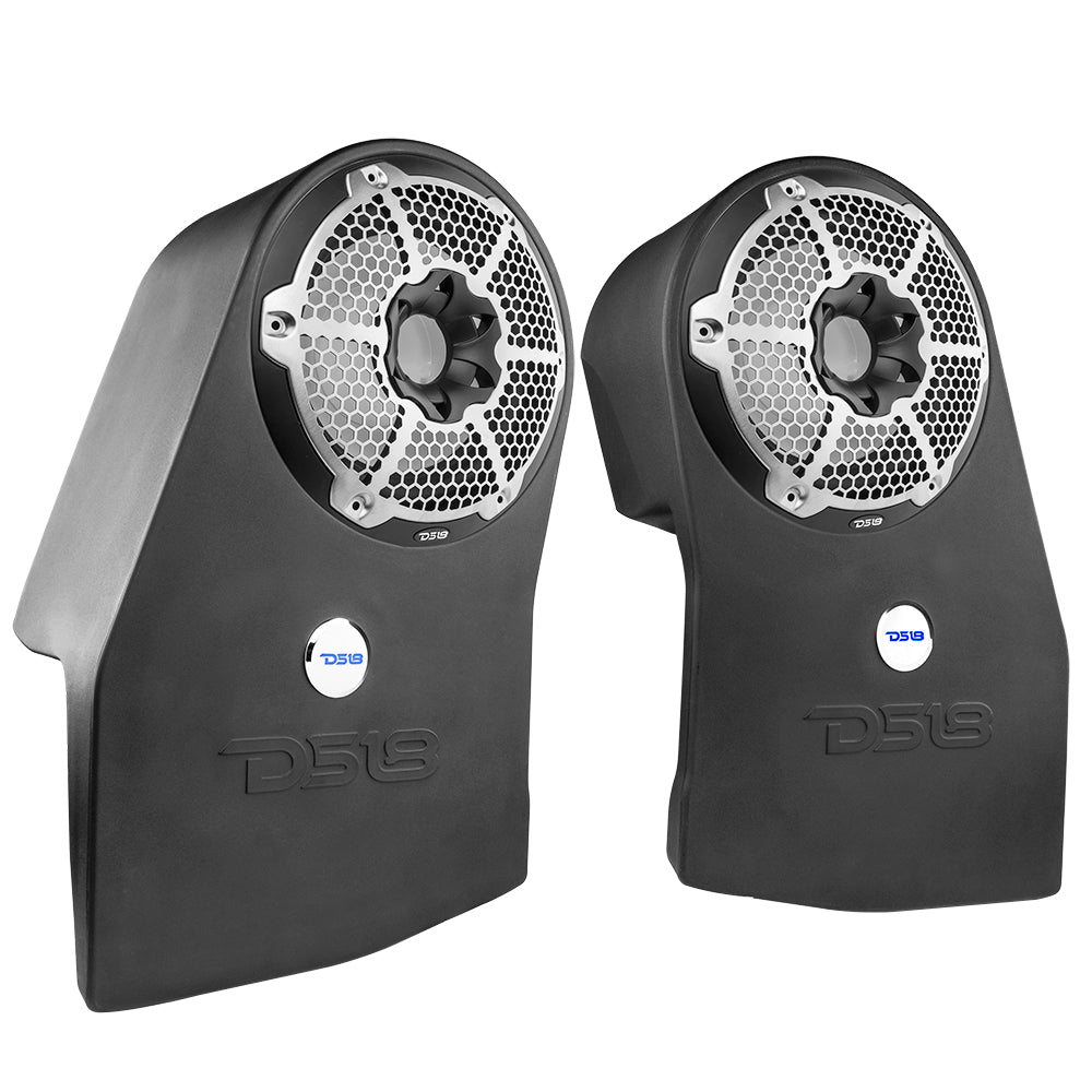 Jeep JL Wrangler 2018–2023 Complete Audio Package – Loaded Sound Bar, Dash Enclosures, Subwoofers & Amplifier