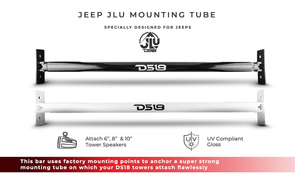 Jeep Jlu Mounting Tube for Towers and Pods
