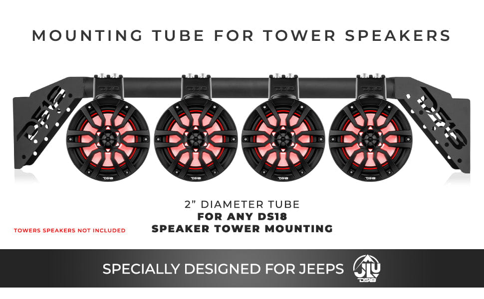 Jeep Jlu Mounting Tube for Towers and Pods