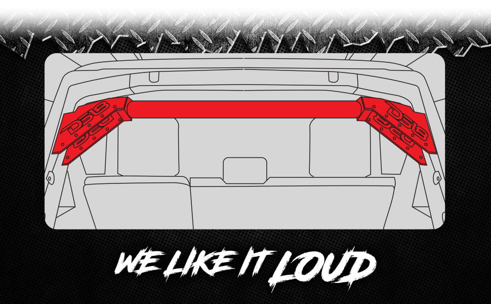 Jeep Jlu Mounting Tube for Towers and Pods