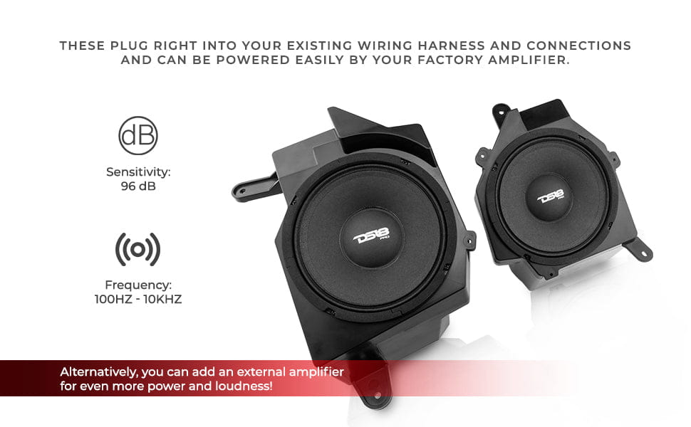 Jeep Jl/jlu/jt Dash Enclosure – Loaded 6.5” Left & Right