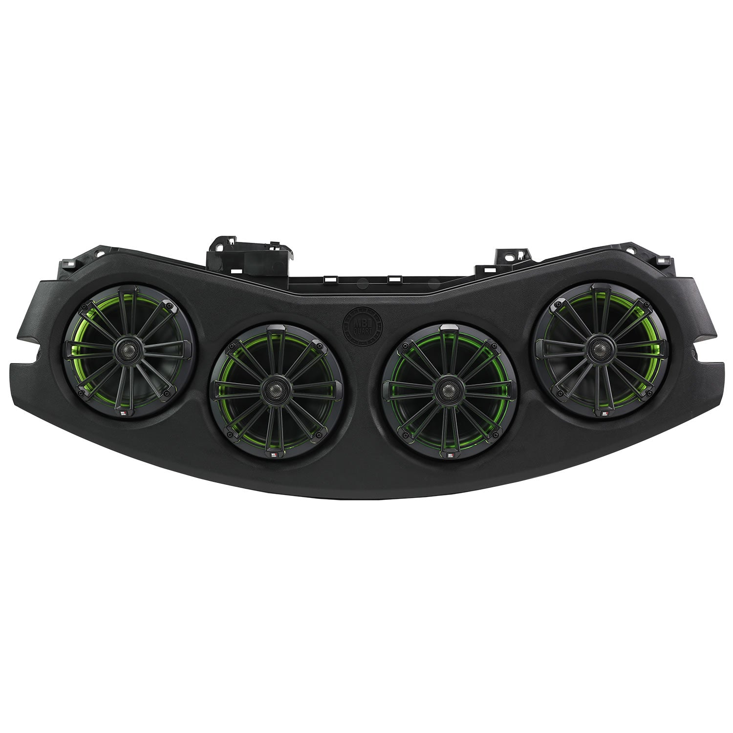MBQJ-48CRGB24+ Jeep® Wrangler (JL) / Gladiator (JT) 2024-Current Tuned Rear Soundbar with 8 Inch Coaxial Speakers, Enclosure, and Addressable RGB LED Lighting