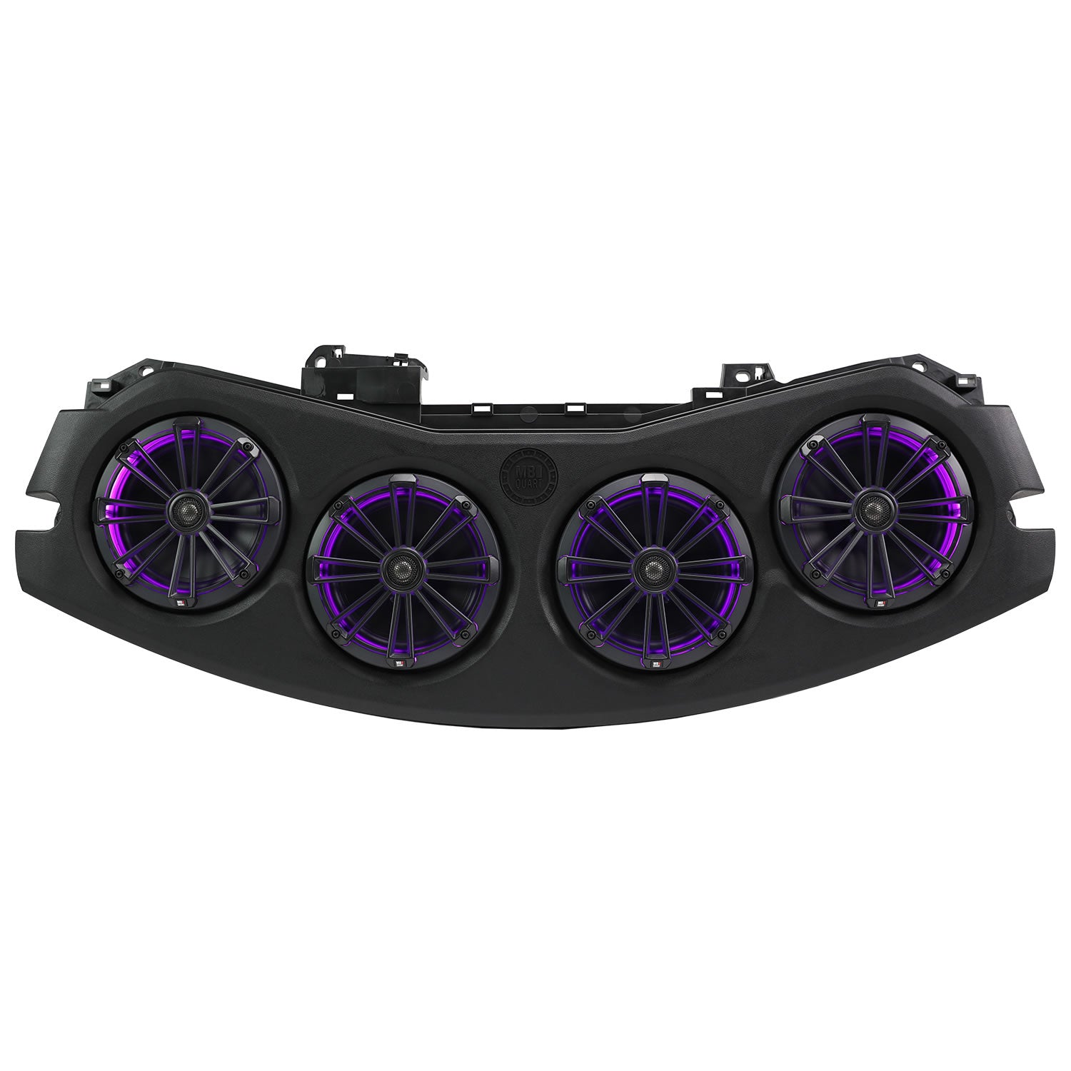 MBQJ-48CRGB24+ Jeep® Wrangler (JL) / Gladiator (JT) 2024-Current Tuned Rear Soundbar with 8 Inch Coaxial Speakers, Enclosure, and Addressable RGB LED Lighting