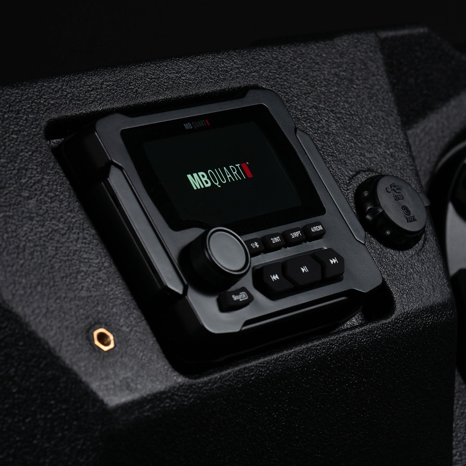 MBQD-STG4A-1 320-Watt STAGE 4 Can-Am Defender Tuned Four Speaker Visor Audio System