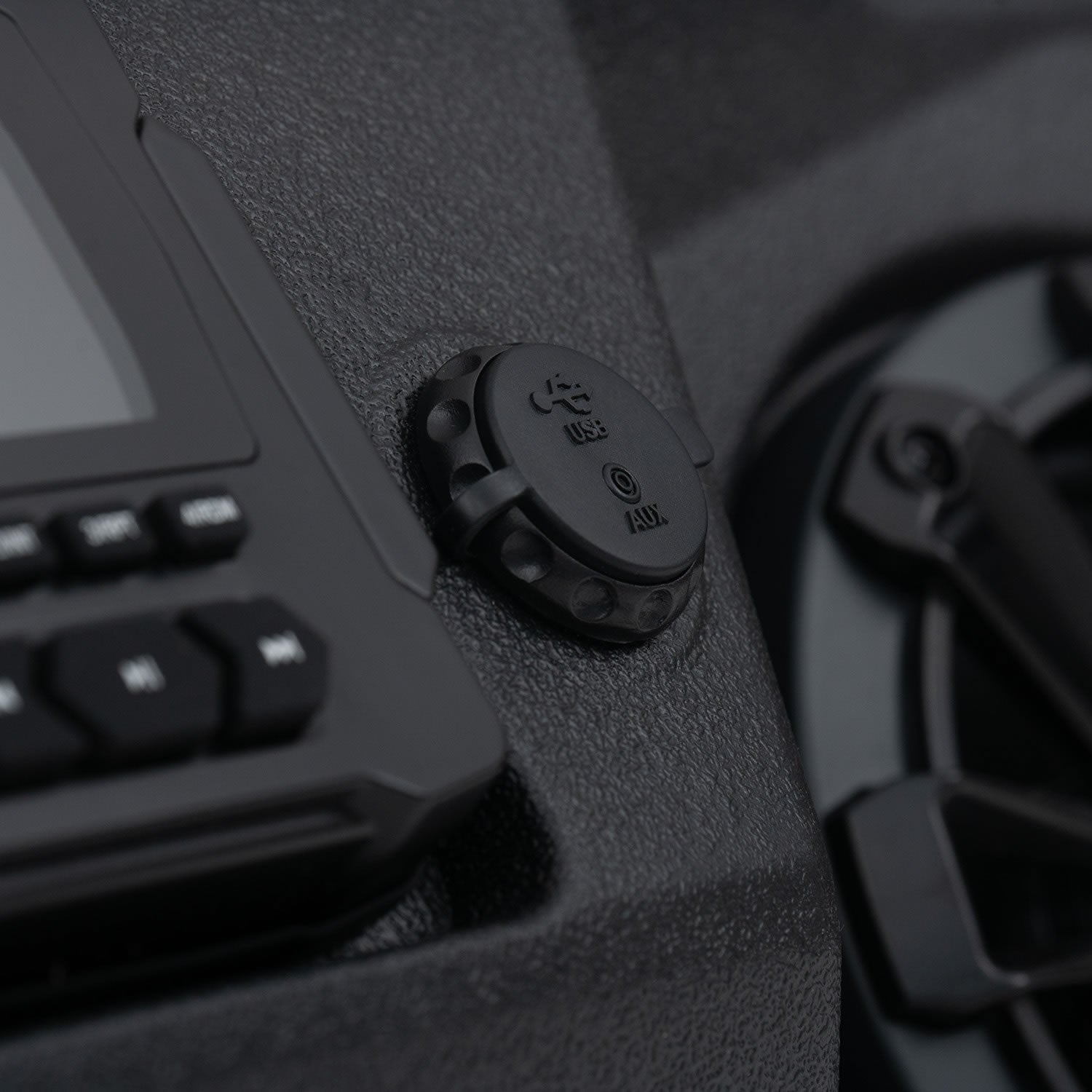 MBQD-STG4A-1 320-Watt STAGE 4 Can-Am Defender Tuned Four Speaker Visor Audio System