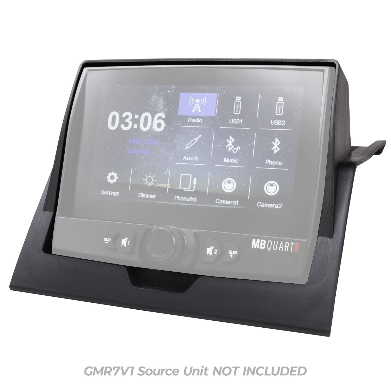 MBQRG-DASH-1 Polaris Ranger 1000 / XP 1000 Tuned GMR7V1 Source Unit Dash Installation Kit