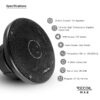 Recoil Audio MX8 8-Inch Pro Coaxial Speakers