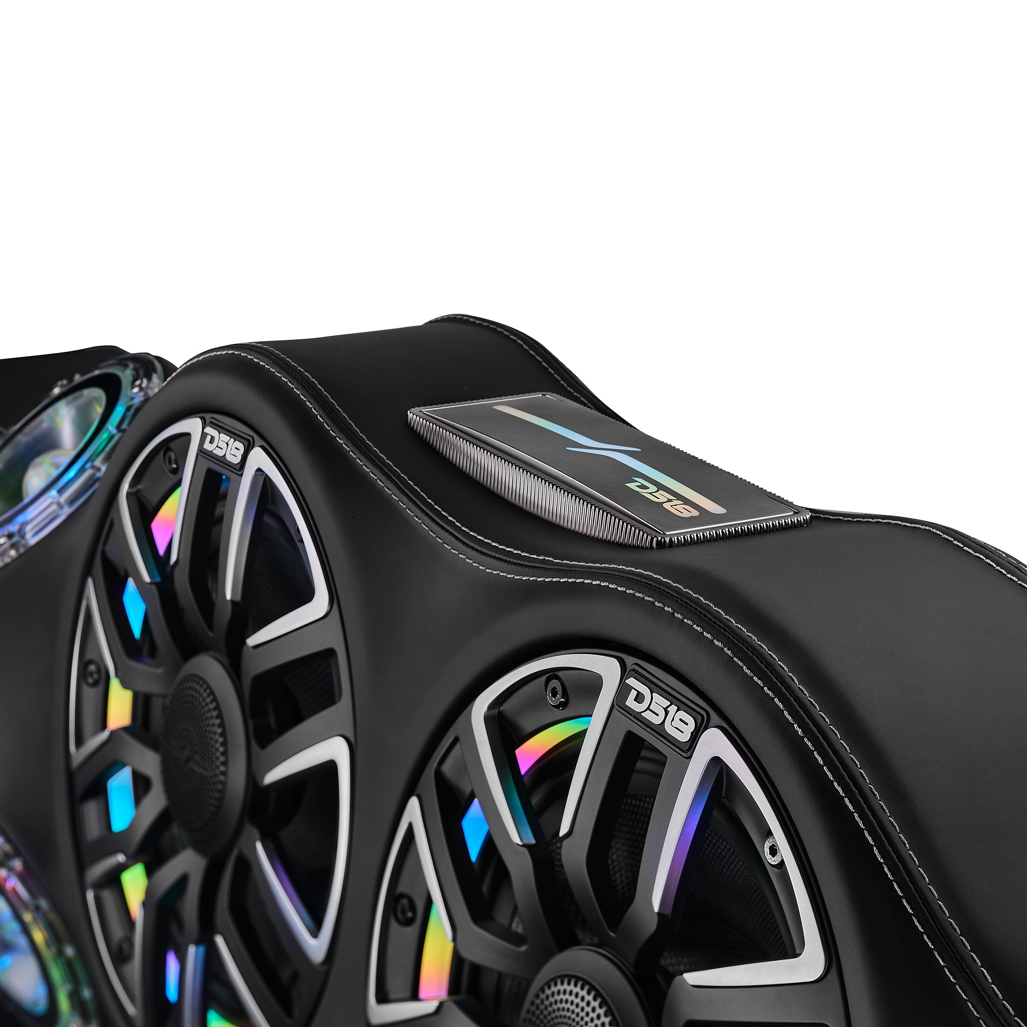 NVY Jeep JL/JLU/JT Loaded Sound Bar - 4x 8” NVY-M8 Speakers, 4x PRO-TW4LD Tweeters & LED Lighting