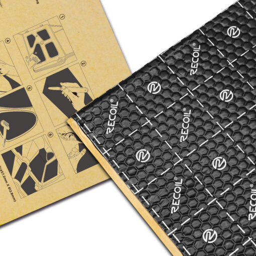 Recoil Audio PMBK Foil-Backed Butyl Sound Deadening Kit