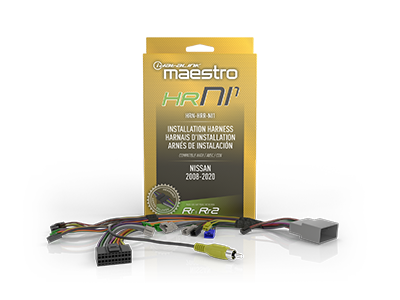 iDatalink Maestro HRN-HRR-NI1 radio replacement T-harness for Nissan and Infiniti