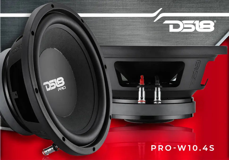 Pro 10’’ Water Resistant Woofer 350 Watts Rms 4-ohm Svc