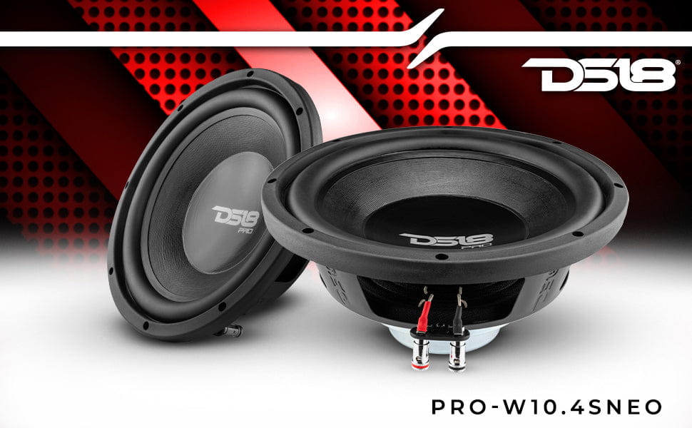 Pro 10’’ Neodymium Water Resistant Woofer 400 Watts Rms