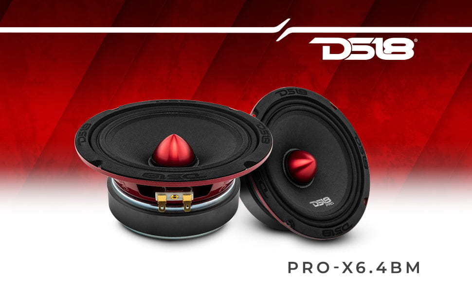 Pro-x 6.5’’ Mid-range Bullet Loudspeaker 250 Watts Rms 4-ohm