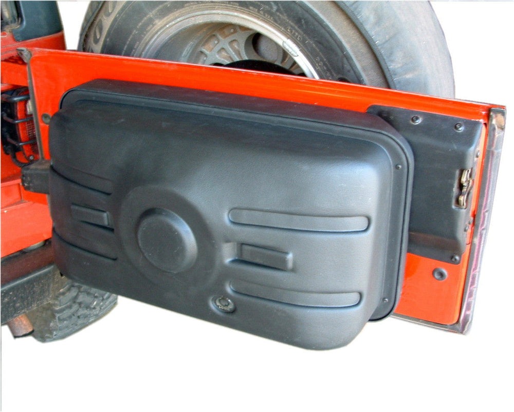 Q Logic QL-C1WRG110A01 Jeep Wrangler TJ tailgate 10-inch subwoofer enclosure