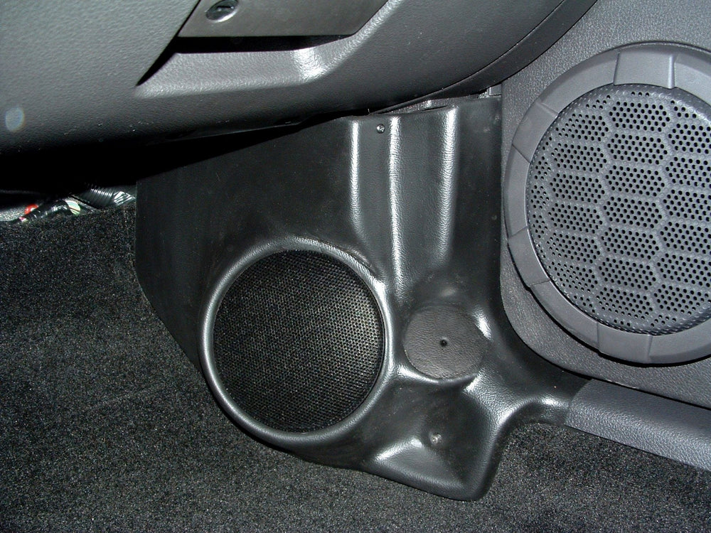 Q Logic QL-K2014C/B 2005–2009 Ford Mustang kick panel enclosures