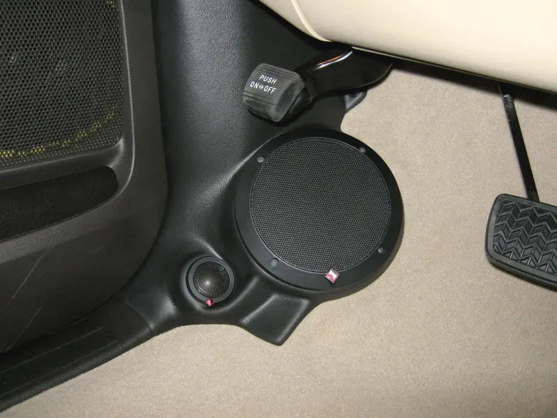 Q Logic QL-K4008C Toyota Tundra and Sequoia 6.5-inch kick panel enclosures