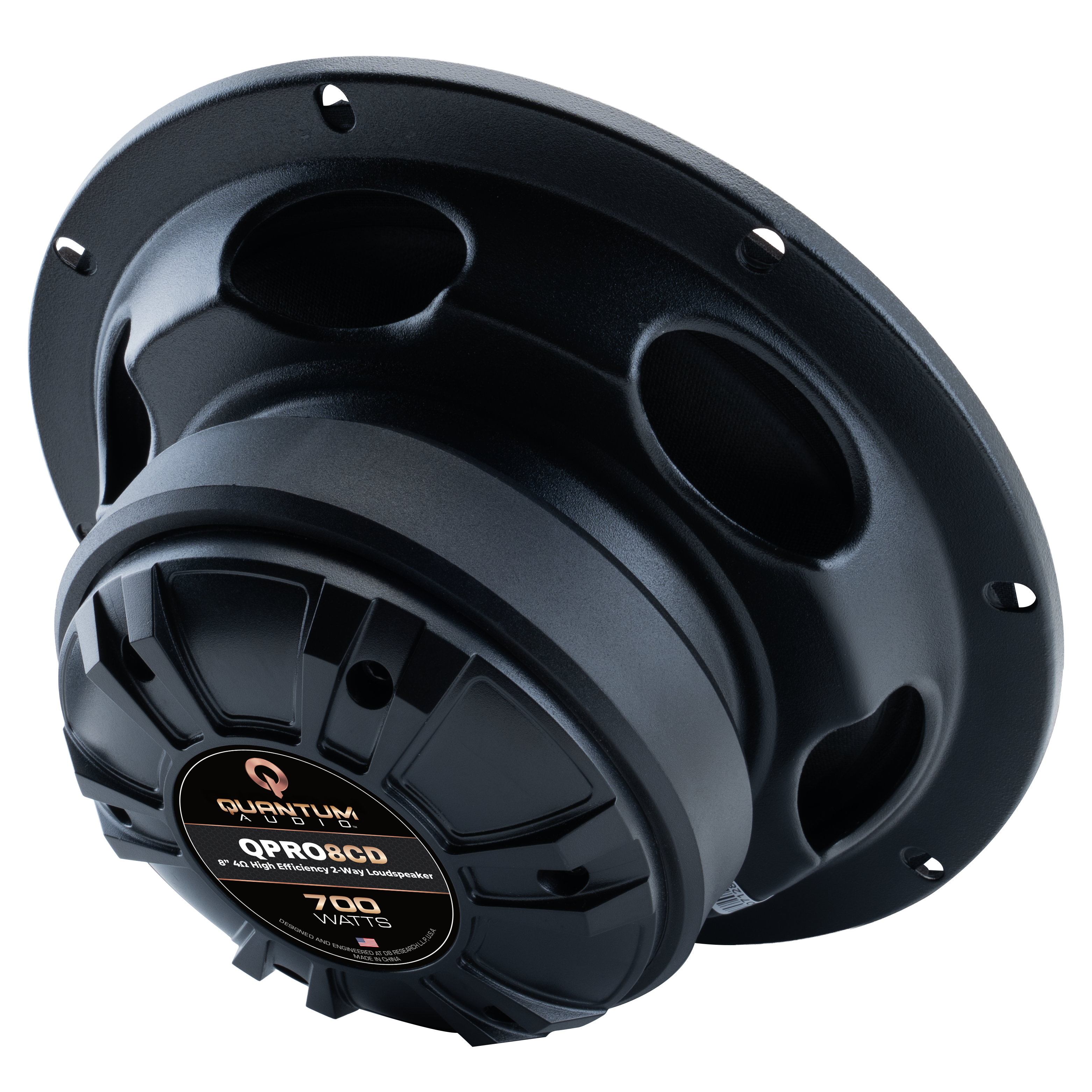 QUANTUM AUDIO QPRO8CD : 8" PRO Audio Loudspeaker Compression Horn Loaded (1 Pair)